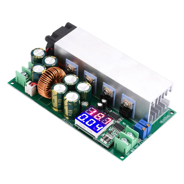DC-DC High Power 600W Adjustable Step-down Power Supply Module With Fan 12V-80V To 2.5V-50V detail image 5