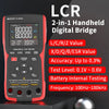 ZOYI High-Precision Handheld Bridge ZT-DQ02 LCR Lithium Battery Internal Resistance Meter 18650 Battery Tester