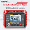 ANENG MH12 Digital Megohmmeter Meters Insulation Earth Resistance Meters Tester cable High Voltage Voltme product image