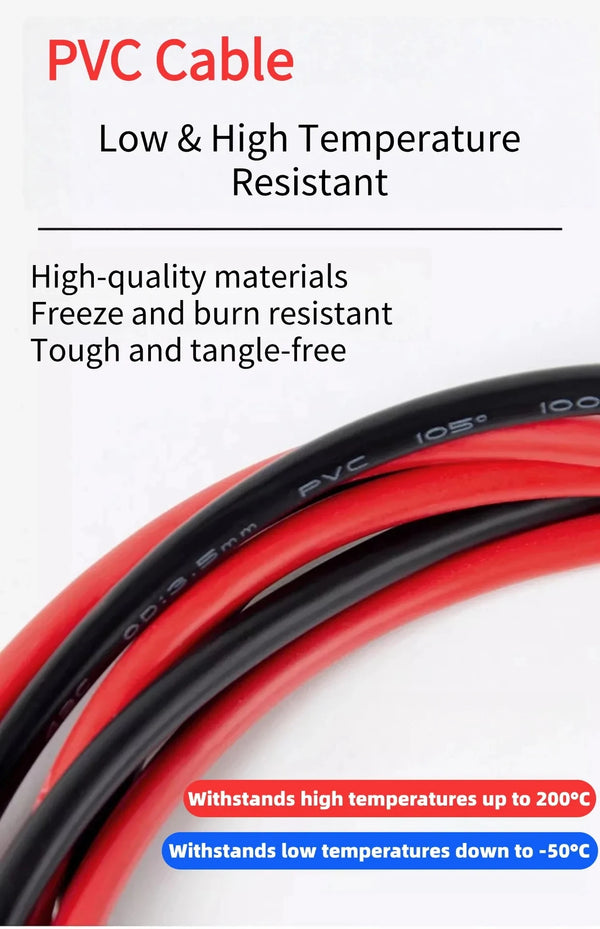 New Multimeter Test Leads Universal Cable 10A/20A Soft-silicone-wire Needle-tip Tester Probe Wire Pen Cable