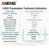 ANENG HD02 Halogen Leak Detector R22/R32/R134a Gas Detector Analyzer Rechargable Refrigerant detail image 5