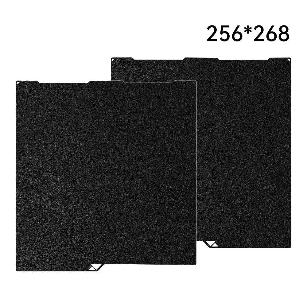 Kobra 3 Build Plate Kobra 3 Pei Textured PEO 256x268 For Anycubic Kobra 3 Combo Build Plate Spare Parts Double Sided Heat Bed