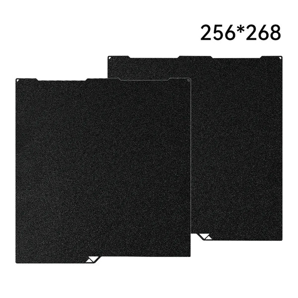 Kobra 3 Build Plate Kobra 3 Pei Textured PEO 256x268 For Anycubic Kobra 3 Combo Build Plate Spare Parts Double Sided Heat Bed