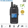 TYT MD-UV390 Plus DMR Digital Walkie Talkie 5W/10W GPS AES256 Encryption Optional IP67 Waterproof VHF UHF 3000 LCD MDUV390 Radio