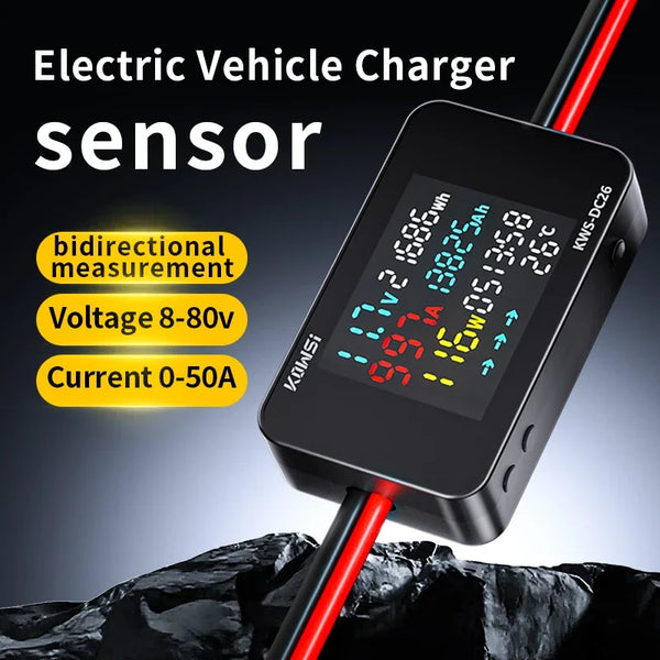 Battery Charging Tester Voltmeter Ammeter DC8-80V Voltage Current Power Test XT60 XT90 detail image 2