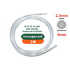 1/2/4M Bowden Extruder PTFE Tube for J-Head/Ender 3/Bambu Lab P1P AMS A1 Mini 1.75mm Filament ID 2/2.5mm OD 4mm Teflon Pipe