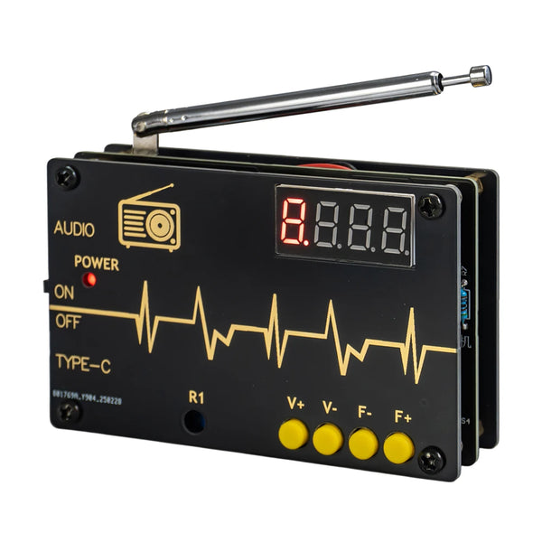 DIY Electronic Kit RDA5807M FM Radio 87-180MHz with Digital Tube Display STC15 Microcontroller Electronic product image