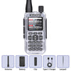 BAOFENG MINI 5 Walkie Talkie Multi Band Bluetooth Programming Dual PTT 2200mAh Copy Frequency New Upgrade UV 5R Mini Ham Radio