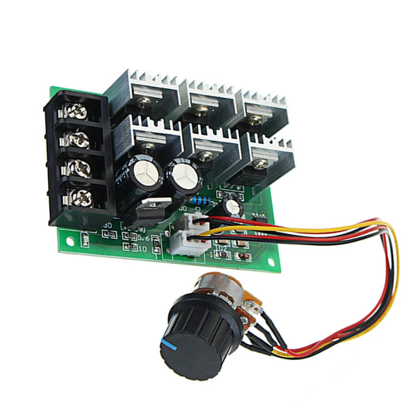 DC 9-55V 40A 2000W PWM DC Motor Speed Regulator High Power Linear Speed Control 9V 12V 24V detail image 2