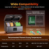 Creality Filament Dryer 4 Spools Space Pi X4 Filament Storage Box 85℃ Max Temperature Dual Independent Heating Chambers