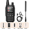 BAOFENG MINI 5 Walkie Talkie Multi Band Bluetooth Programming Dual PTT 2200mAh Copy Frequency New Upgrade UV 5R Mini Ham Radio