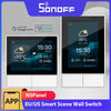 SONOFF NSPanel HMI LCD Smart Scene White Wall Switch EU/US Thermostat All-in-One Control via eWeLink APP Support Alexa Google