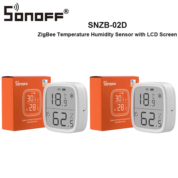 SONOFF SNZB 02D Zigbee Temperature Humidity Sensor with 2.5" LCD Screen for EWeLink SONOFF detail image 8