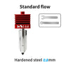 For Bambu Lab P2S Upgraded Hotend 0.2/0.4/0.6/0.8mm Hardened steel nozzle Replace Hot End Bambulab H2D H2S 3D Printer Print Head