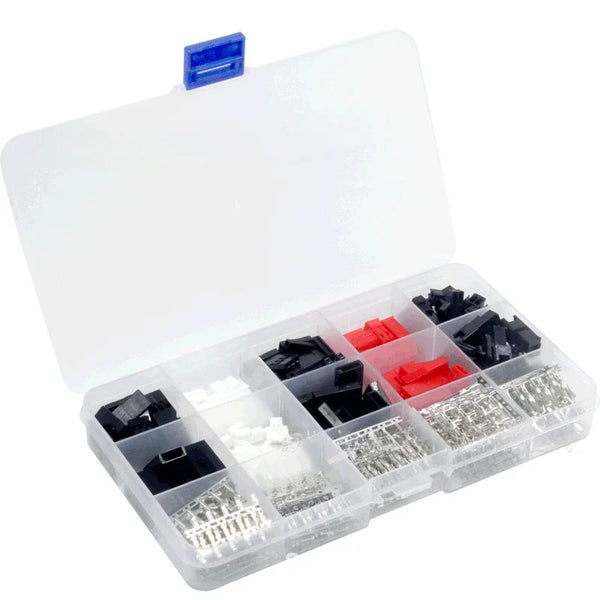 140/400pcs Connector Female Male 2/3 Pin Kit for JR JST SYP Futaba Male Female Jumper Cable Plug for RC Robot Airplane Car Servo