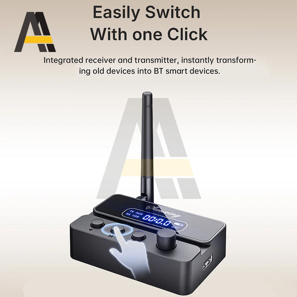 Bluetooth 5.3 Audio Transmitter Receiver S3 2-in-1 HiFi Wireless Adapter With Lossless detail image 6