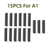 3/6/9/15Pcs Silicone Nozzle Brush for Bambu Lab A1/A1 Mini, 3D Printer Cleaning Wiper Scrubber, Hotbed Mounted Nozzle Cleaner