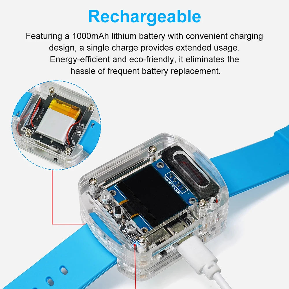 Xiaozhi AI Electronic Voice Watch Kit Artificial Intelligence Conversation ESP32 S3 N16R8 detail image 6