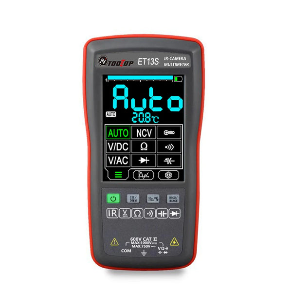 ET13S 2in1 Thermal Imager Multimeter 10000 Counts Counts 2.8-inch Touchscreen -20C to 550C Temperature Me product image
