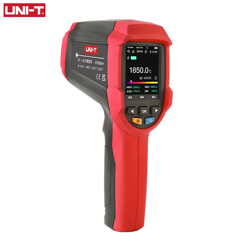 UNI-T Digital Infrared Thermometer UT305C+ UT305A+ Laser Temperature Meter Industrial Not detail image 7