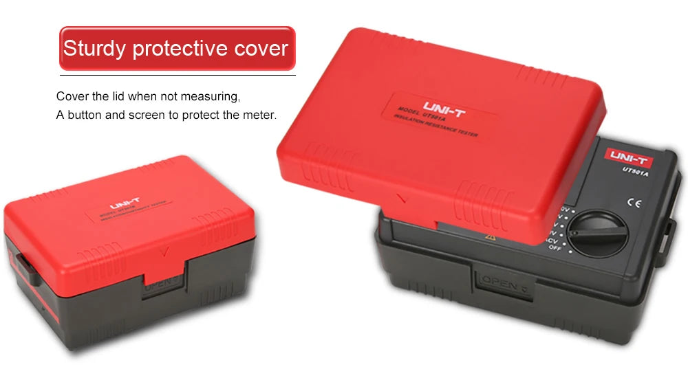 UNI-T Insulation Resistance Tester UT501 UT502 Digital Voltmeter Ohmmeter Megohmmeter detail image 16