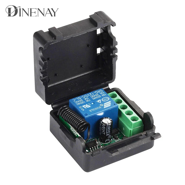 433Mhz Wireless Remote Control EV1527 Learning Code Transmitter 2 bottons DC 12V 10A RF detail image 6
