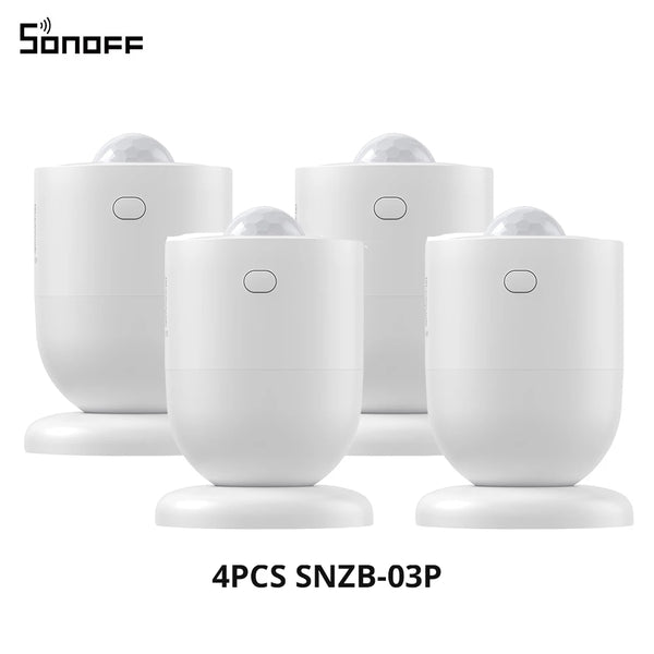 1-5PCS SONOFF SNZB-03P Zigbee Motion Sensor Trigger Smart Lighting & Home Security Works with Alexa Google Home via Zigbee Hub