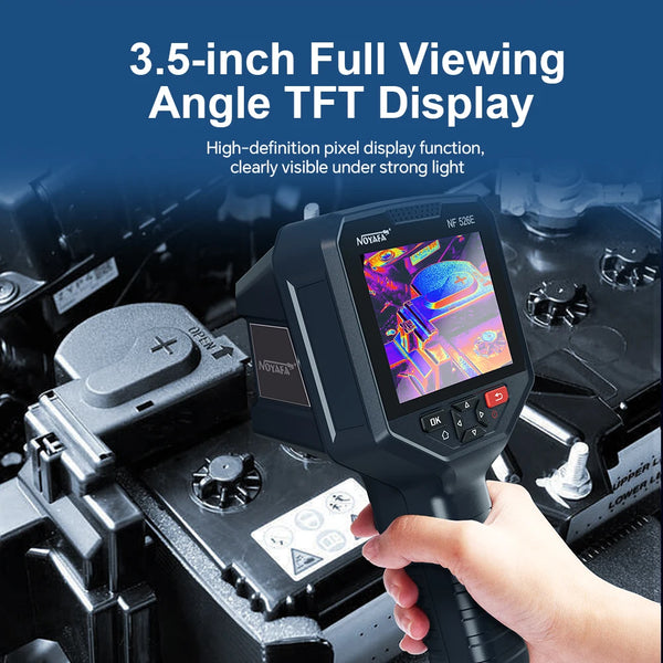 NOYAFA NF 526E Thermal Imaging Camera For Industrial Inspection Repaire Floor Heating HD 256 detail image 2