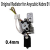 Quick Release Hotend Upgrade Kit Compatible with Anycubic Kobra S1 S1C Combo Aluminum Heat Sink Sensor Replacement Parts