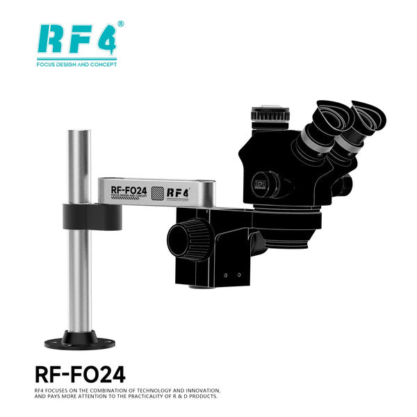 RF4 Rotating Microscope Folding Universal Stand FO24 FO25 FO26 Swing Arm For Stereo detail image 2