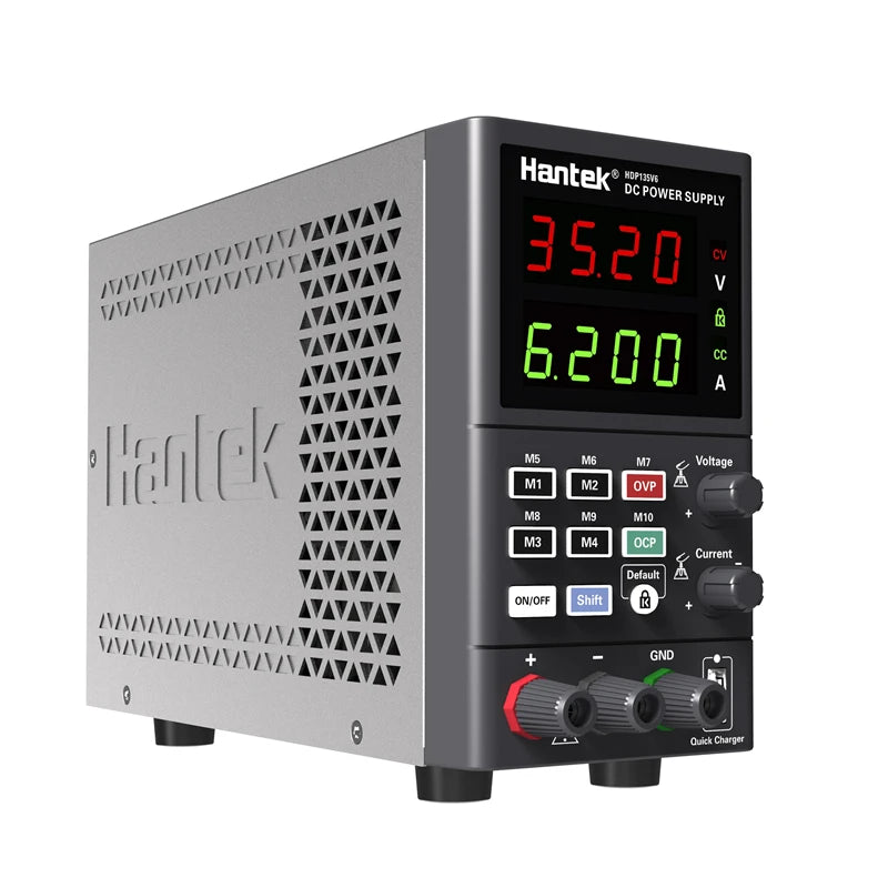 Hantek HDP135V6A Programmable DC Power Supply Low Ripple Low Noise Digital Lab Bench Power detail image 3