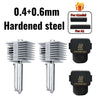 For Bambu Lab A1/A1MINI Nozzle Hardened steel Integrated A2L Hotend Kit High-Precision A1 Nozzles Same As Original High Quality