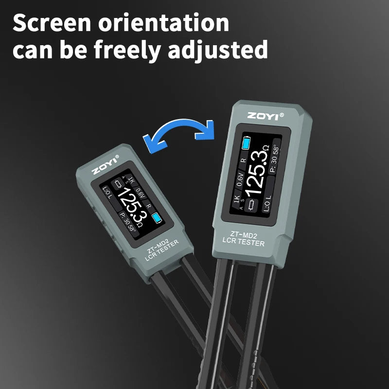 ZOYI ZT-MD2 Intelligent Tweezers Lcr Digital Bridge Tester One Click Measurement Of detail image 4