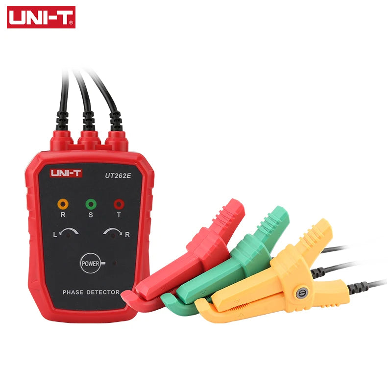 UNI-T Non-Contact Three Phase Detector UT262E Rotation Tester Phase Sequencer Breaker Finder 70V-1000V AC product image