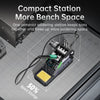 FNIRSI DWS-P2 Mini Portable Soldering Station 100W USB Type-C PD Soldering Iron Digital Fast Heating for Repair PCB SMD