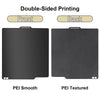 P2S PEO Bambu X1 P1 A1 Build Plate 257x257 PEI Bed Plate Double Side Smooth Texture Spring Steel Sheet For Bambu Lab P1S Heatbed