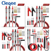 Cleqee P1503 Series Universal Multimeter Probe Test Leads Kit with Replacement Needle Tester Tip IC SMD Test Hook Alligator Clip