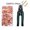 Multi-function Mini Electric Terminal Crimping Pliers With Wire Stripping Cutting Hand Crimping Tool Multiple Connector Kits
