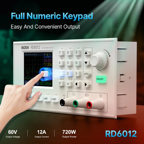 RD RD6012 RD6012W USB WiFi DC DC Voltage Step down Bench Power Supply Adjustable buck detail image 2