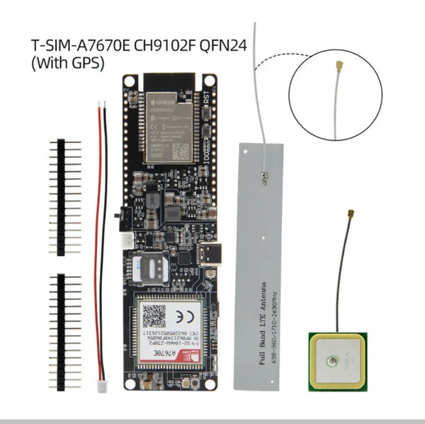 T-PCIE/T-SIM A7670E A7670SA R2 Wireless Module ESP32 Chip Support GSM/GPRS/EDGE For Arduino detail image 12