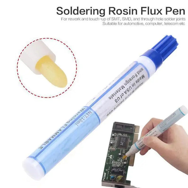 1/2/5pcs Soldering Flux Pen Low Solids No Clean For Solder Solar Cell Process Tool