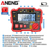 ANENG MH16 Ohm Tester Digital Multimeter Megometro Insulation Earth High Voltage Resistance detail image 5