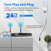 Hiseeu 3/5MP WiFi Security Surveillance Camera System Kit Motion Tracking Color Night Vision 10CH NVR Wireless CCTV Cameras Set