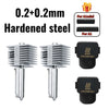 For Bambu Lab A1/A1MINI Nozzle Hardened steel Integrated A2L Hotend Kit High-Precision A1 Nozzles Same As Original High Quality