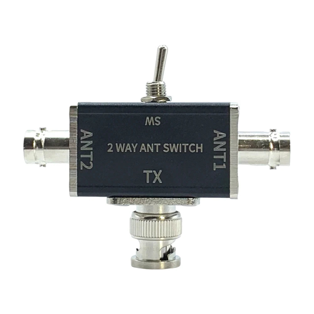 2 Way CB/HAM Antenna Coax Switches 1 Input & 2 Outputs 100W 0-50MHz Manual Coaxial Antenna detail image 7