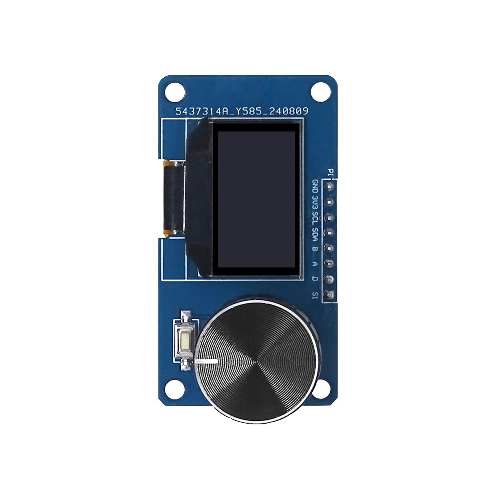 0.96/1.3-inch OLED Display Module With Button EC11 Rotary Encoder IIC Interface LCD Screen product image