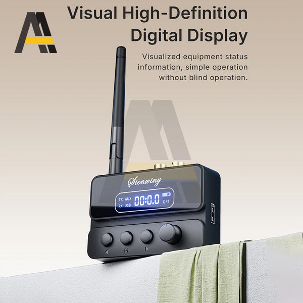 Bluetooth 5.3 Audio Transmitter Receiver S3 2-in-1 HiFi Wireless Adapter With Lossless detail image 5