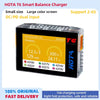 HOTA T6 Smart Charger  DC/PD Dual Input 300W 2.4IPS Supports XT60 and TYPE-C Interfaces Compatible  PD3.0 FPV RC Battery Charger