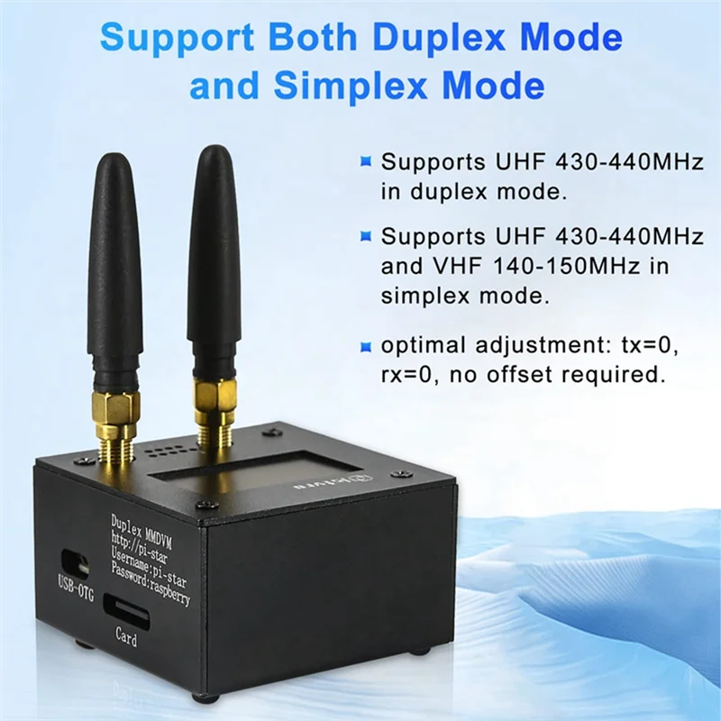 New!!For Raspberry Pi Orange Pi Duplex Hotspot Raspberry Pi Mmdvm Duplex Hotspot Multi-Function Duplex Ho product image