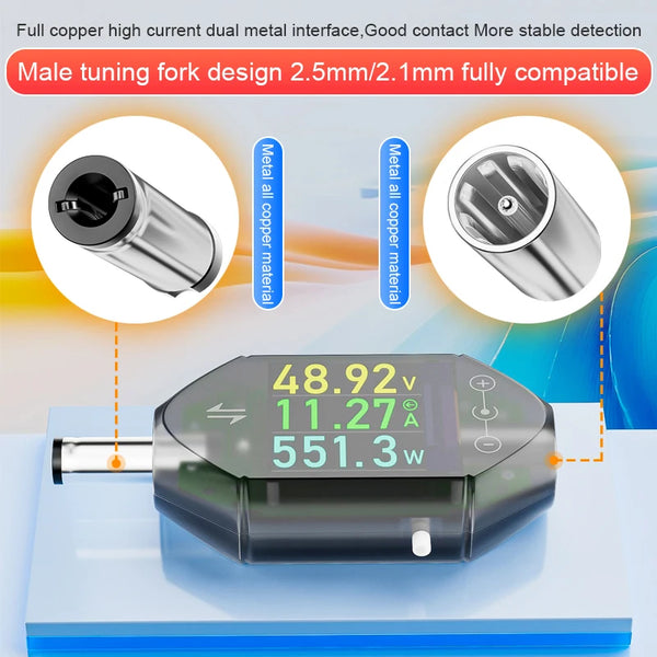 600W DC4.5-50V Max 12A High Precision Digital Voltage Current Tester DC5.5x2.5 Instrument detail image 5